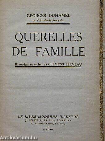 Querelles de famille