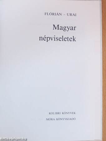 Magyar népviseletek