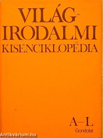 Világirodalmi Kisenciklopédia I. (töredék)