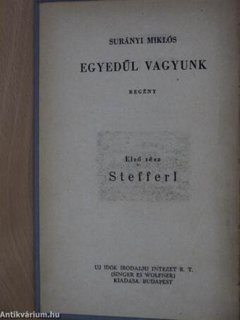 Egyedül vagyunk I-III.