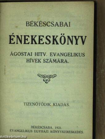 Békéscsabai énekeskönyv