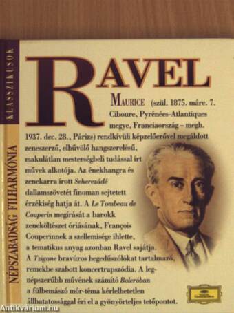 Ravel - CD-vel