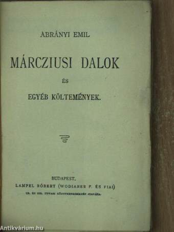 Márcziusi dalok