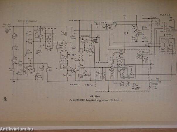 Szovjet tranzisztoros tv-készülékek javítása