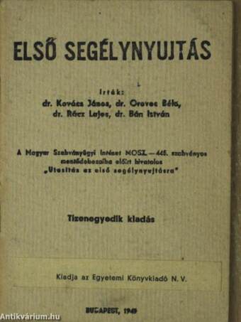 Első segélynyujtás