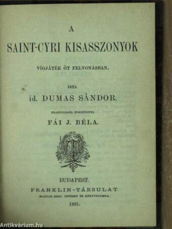 A saint-cyri kisasszonyok