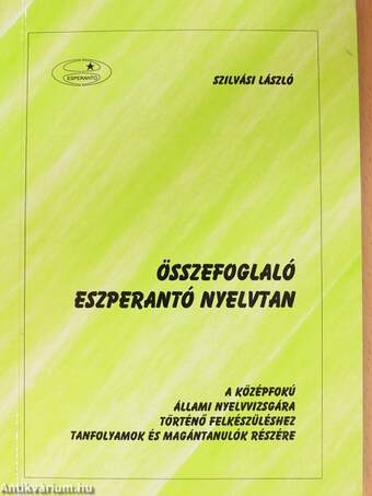 Összefoglaló eszperantó nyelvtan
