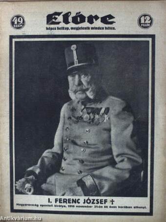 Előre 1916. december 2.