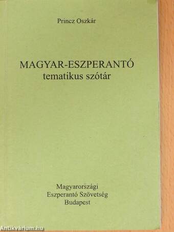 Magyar-eszperantó tematikus szótár