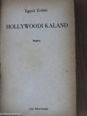 Hollywoodi kaland