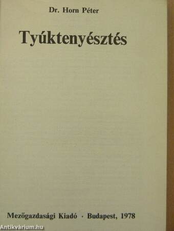 Tyúktenyésztés