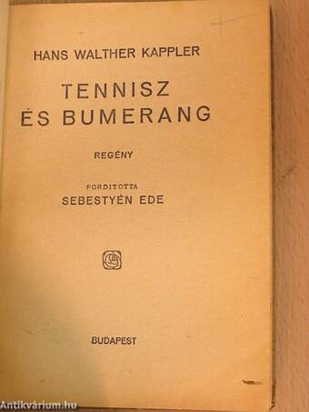 Tennisz és bumerang