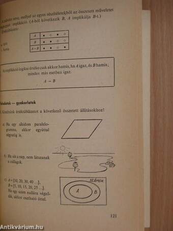 Halmazok, matematikai logika