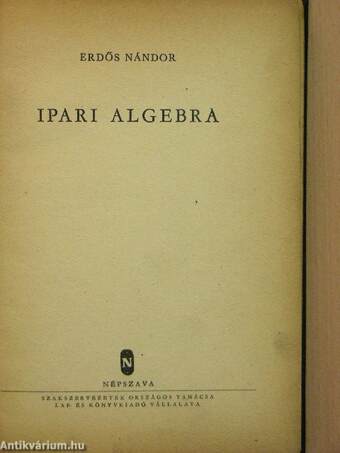 Ipari algebra