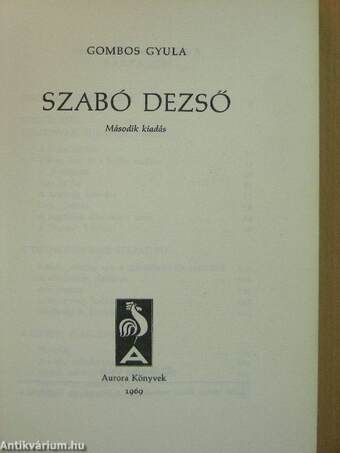 Szabó Dezső