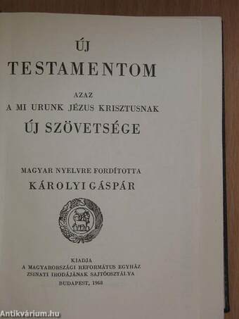 Új Testamentom