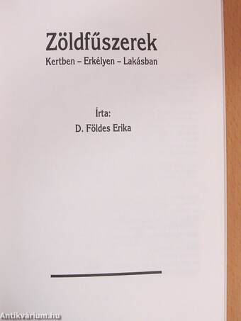 Zöldfűszerek