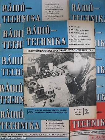 Rádiótechnika 1979. (nem teljes évfolyam)