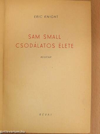 Sam Small csodálatos élete