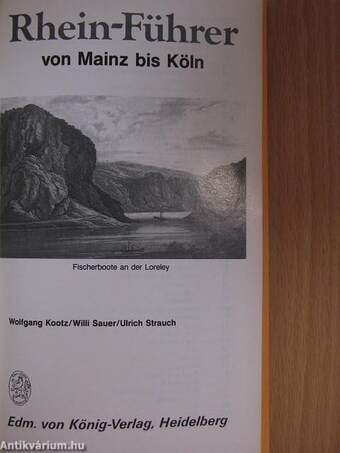 Neuer farbiger Rhein-Führer von Mainz bis Köln