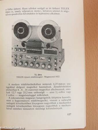 Újdonságok az elektroakusztikában és a mágneses hangrögzítésben