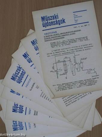 Műszaki Újdonságok 1967/6. MUV 71-85