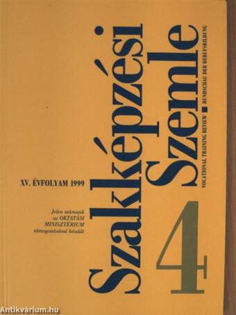 Szakképzési Szemle 1999/4.