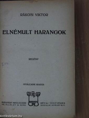 Elnémult harangok