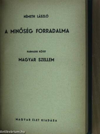 A minőség forradalma I-IV.