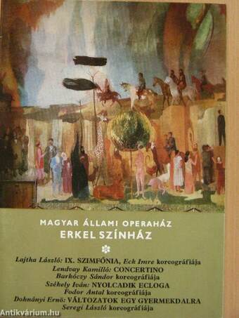 Lajtha László: IX. Szimfónia/Lendvay Kamilló: Concertino/Székely Iván: Nyolcadik ecloga/Dohnányi Ernő: Változatok egy gyermekdalra
