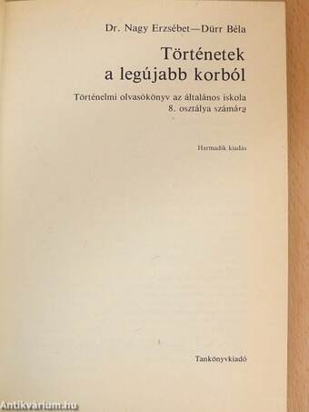 Történetek a legújabb korból