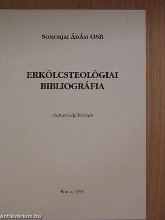 Erkölcsteológiai bibliográfia