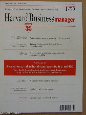 Harvard Business Manager 1999