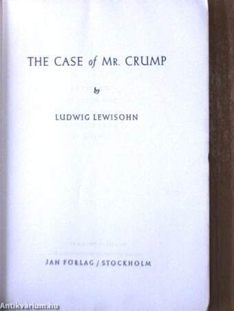 The Case of Mr. Crump