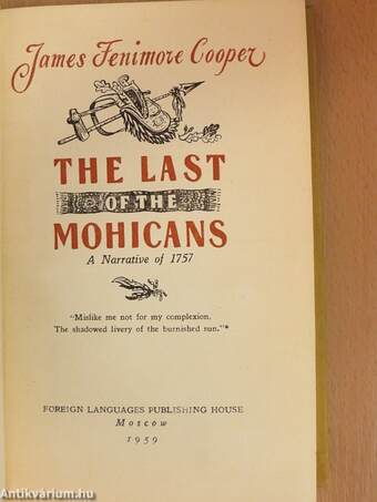 The Last of the Mohicans