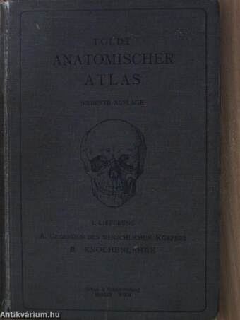 Anatomischer Atlas für studierende und Ärzte I. 