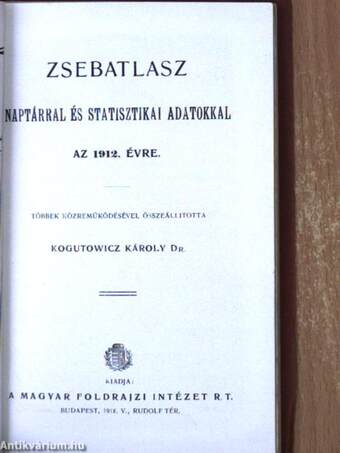 Zsebatlasz 1912.