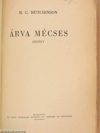 Árva mécses