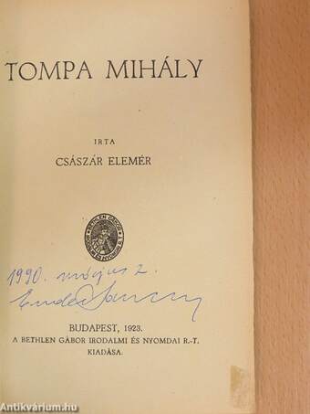 Tompa Mihály