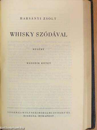 Whisky szódával I-II.