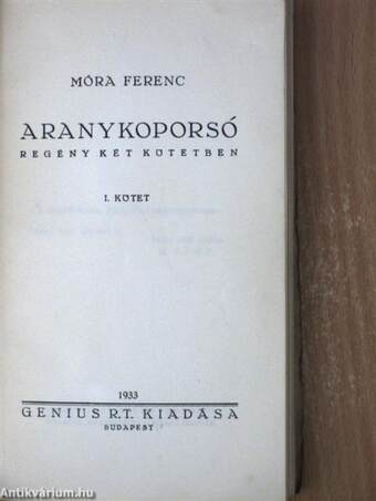 Aranykoporsó I-II.