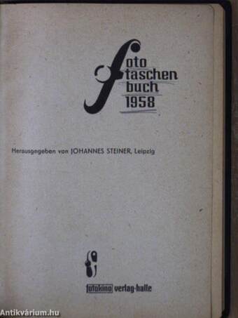 Fototaschenbuch 1958