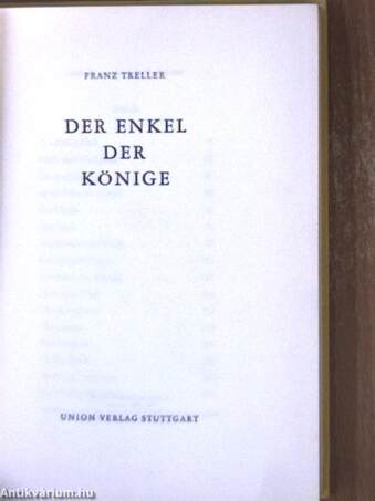 Der Enkel der Könige