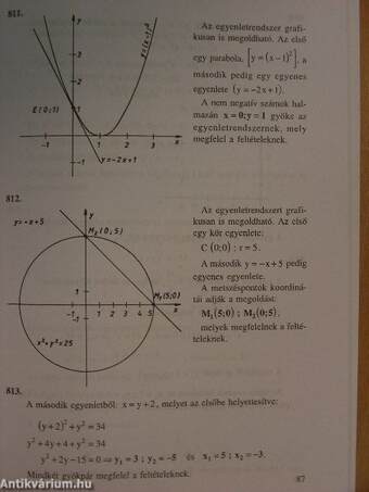 Az "Összefoglaló feladatgyűjtemény matematikából" című könyv feladatainak részletes kidolgozása VII. fejezet