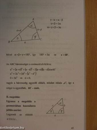 Az "Összefoglaló feladatgyűjtemény matematikából" című könyv feladatainak részletes kidolgozása XVIII. fejezet