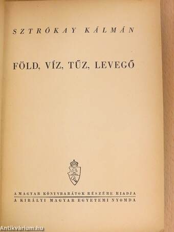 Föld, víz, tűz, levegő