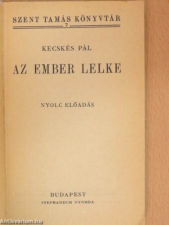 Az ember lelke