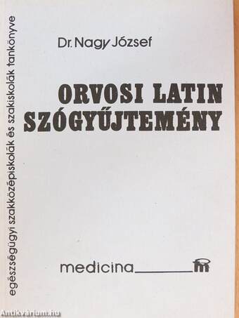 Orvosi latin szógyűjtemény