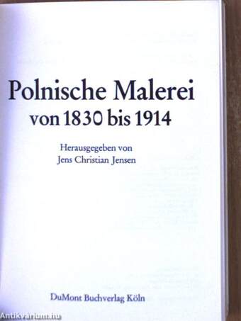 Polnische Malerei von 1830 bis 1914