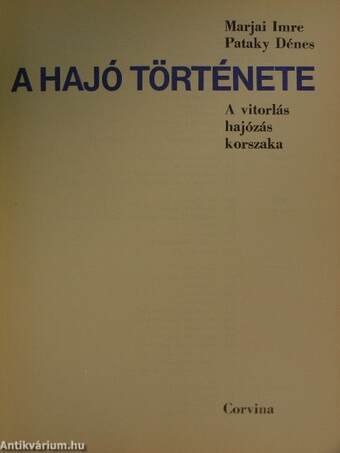 A hajó története